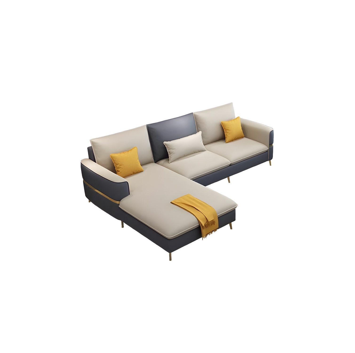 Glam Sectional Sofa | Ormau - image 31