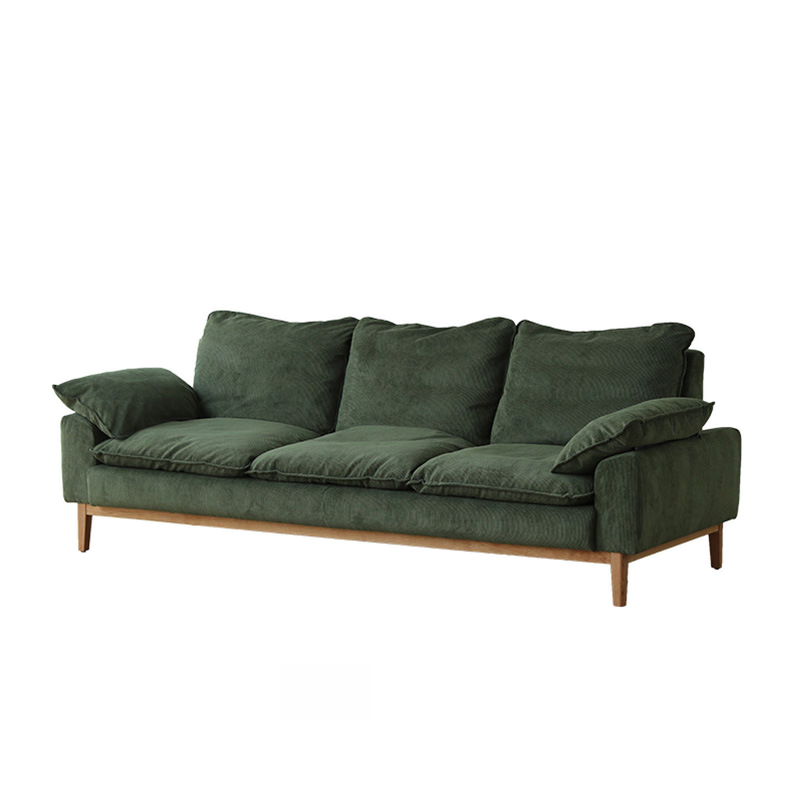 Modern Corduroy Sectional Sofa | Ormau - image 10