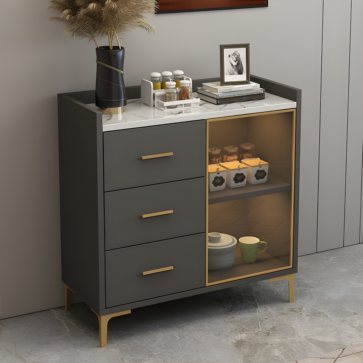 Glass Door Sideboard | Ormau - image 3