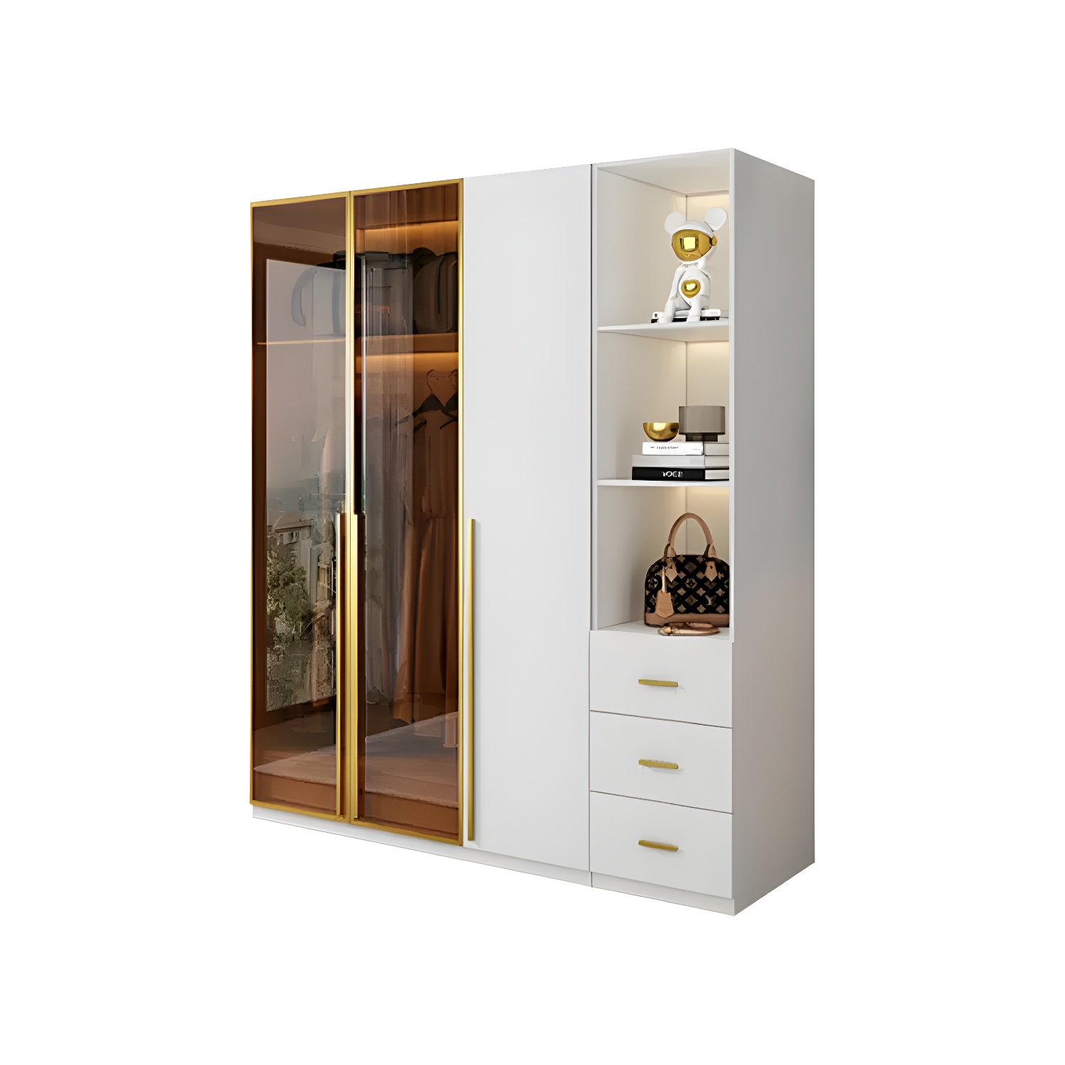 Modern Wardrobe Armoire | Ormau - image 37