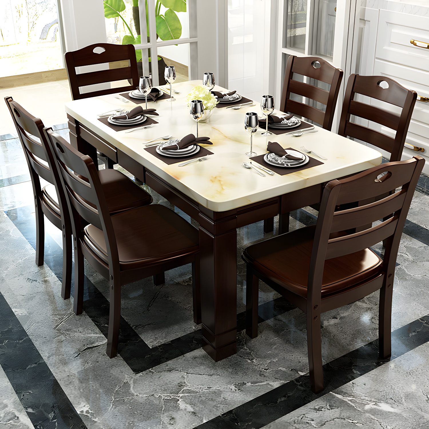 Contemporary Dining Set | Ormau - image 5