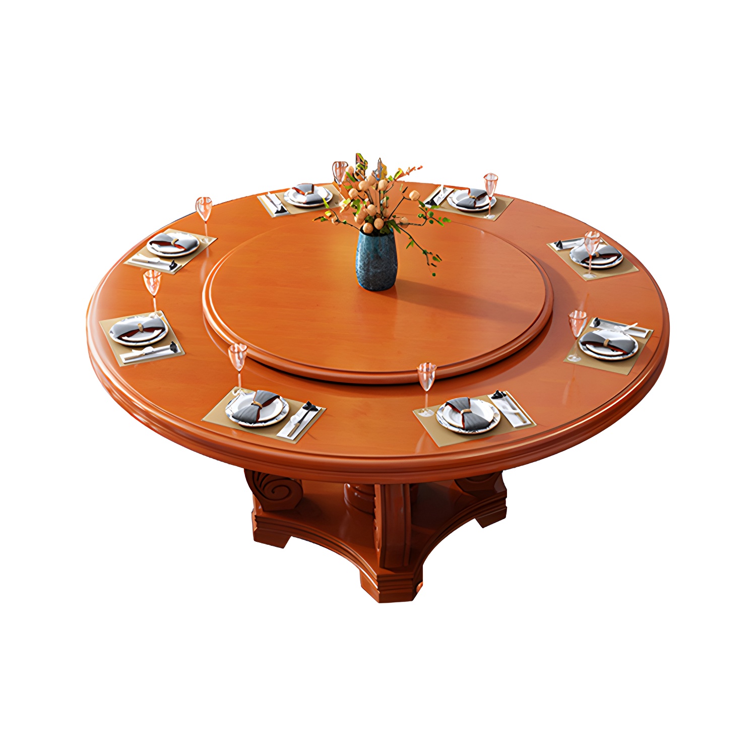 Turntable Dining Table | Ormau - image 41
