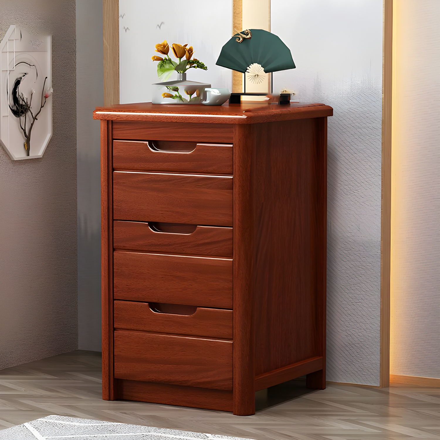 Wood Dresser | Narrow Vertical Design | Ormau - image 27