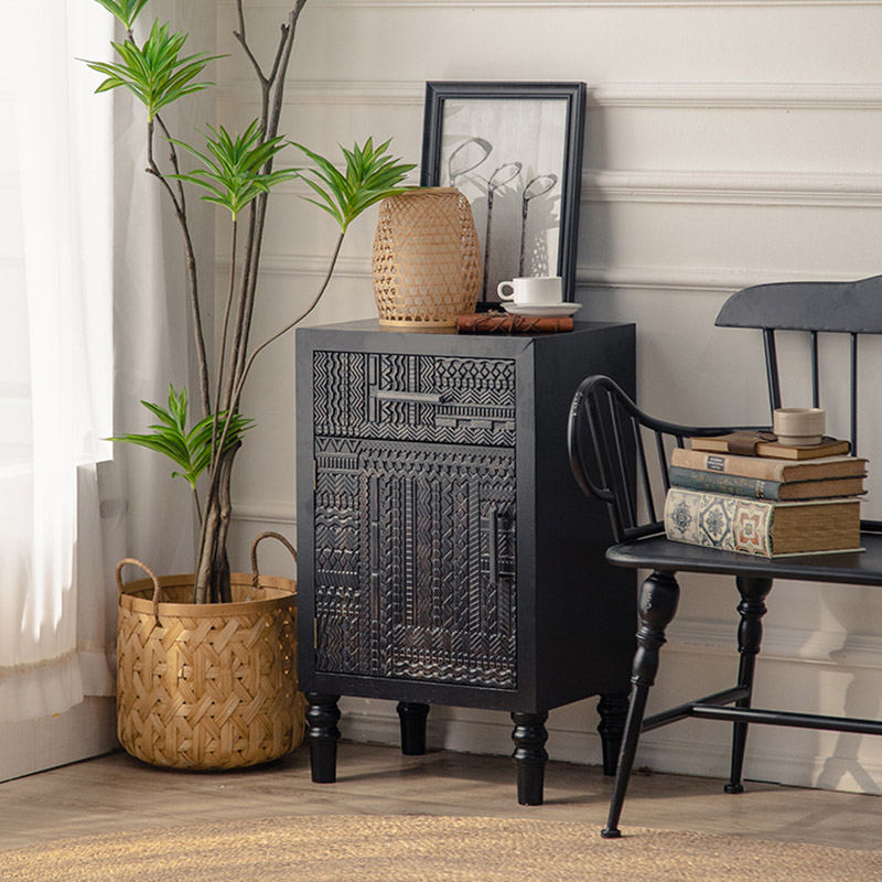 Scored Wood Console Cabinet | Ormau - image 11