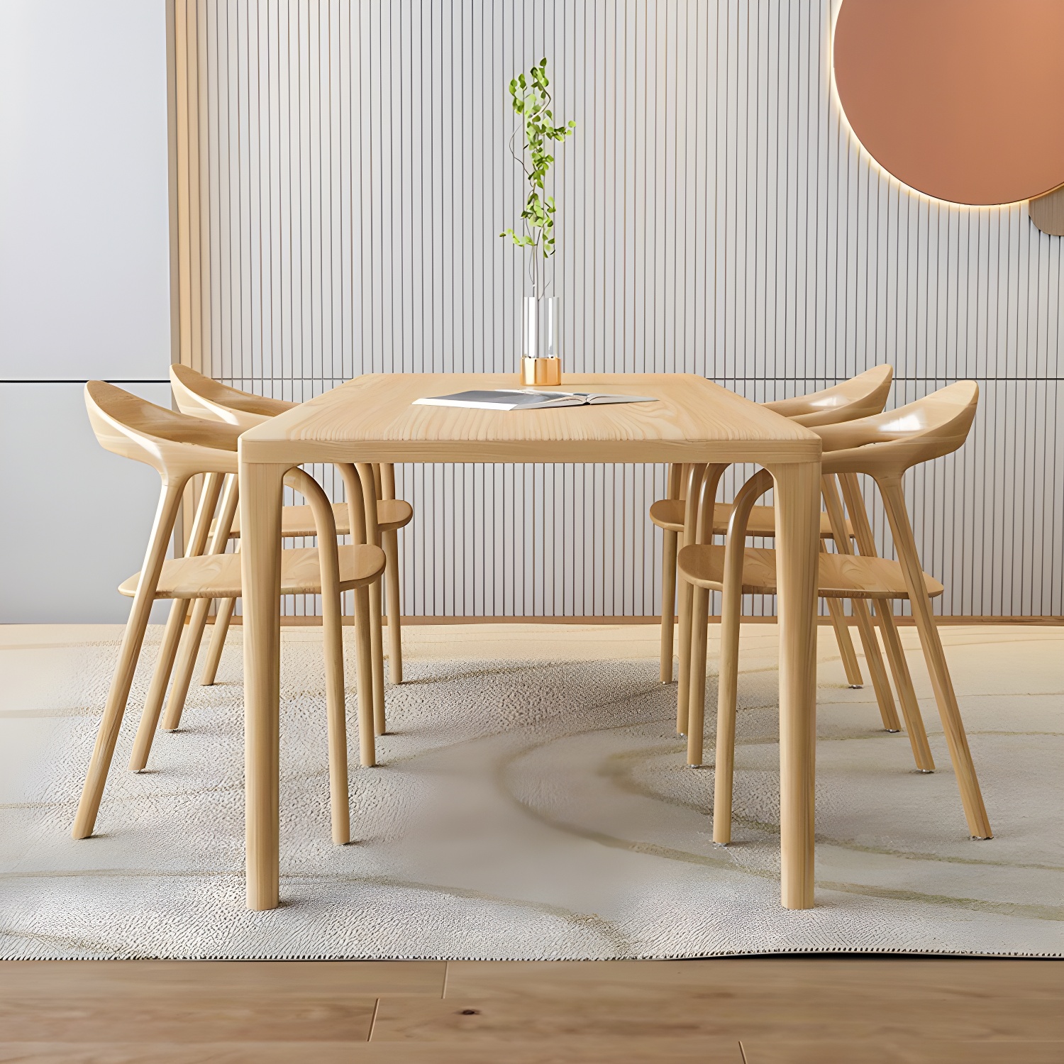 Modern Wood Dining Set | Ormau - image 4