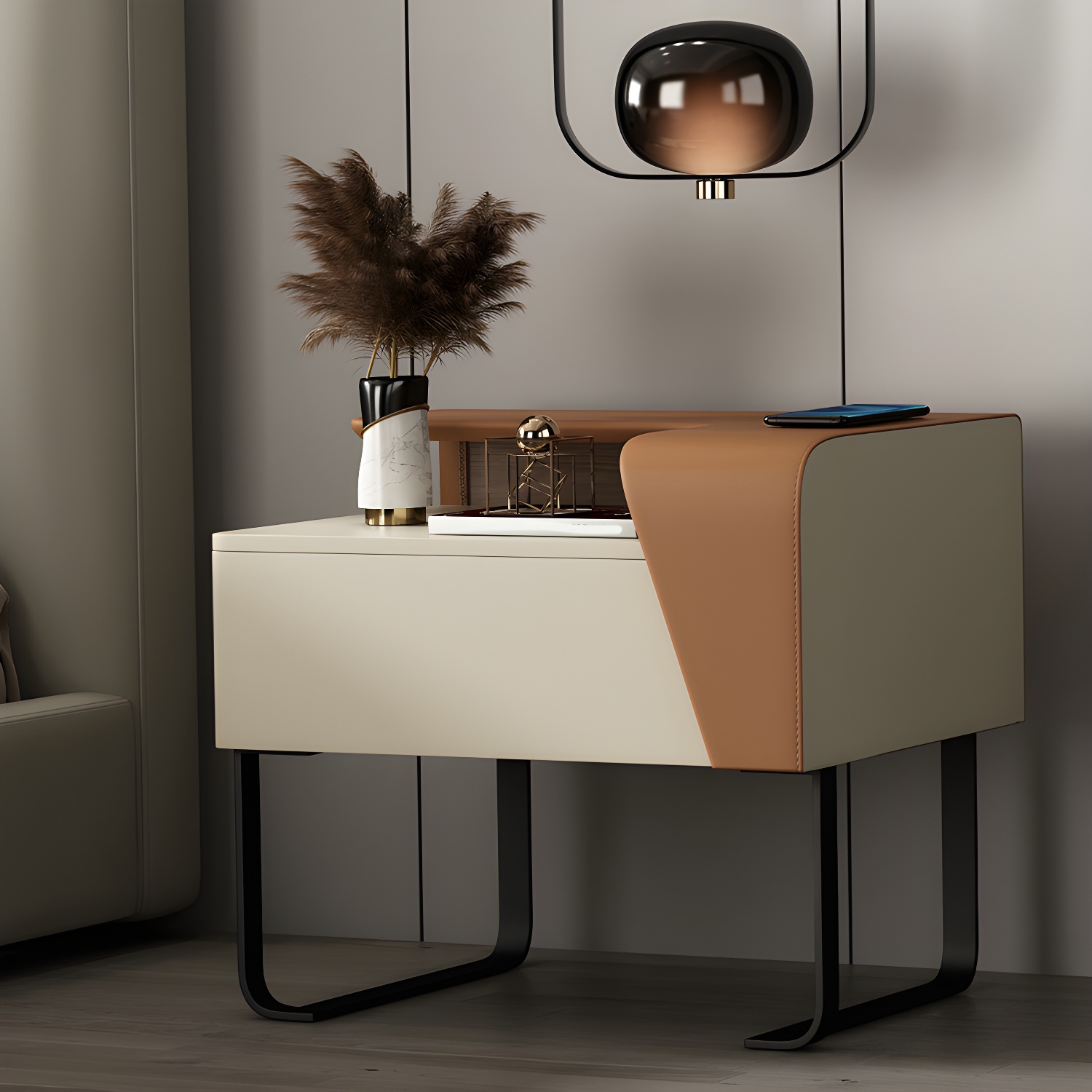 Modern Sled Nightstand | Ormau - image 18