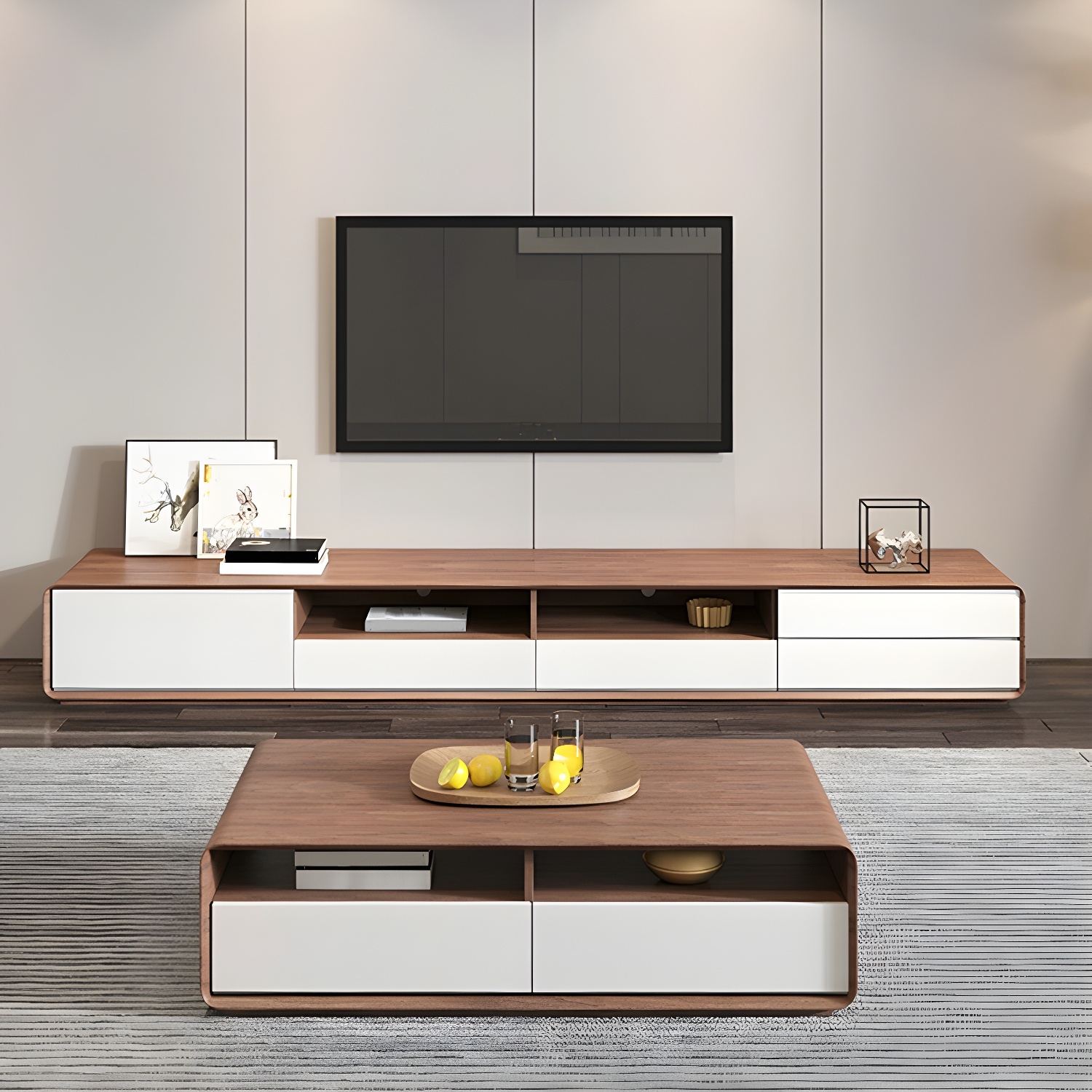 Scandinavian Wood TV Stand | Ormau - image 4