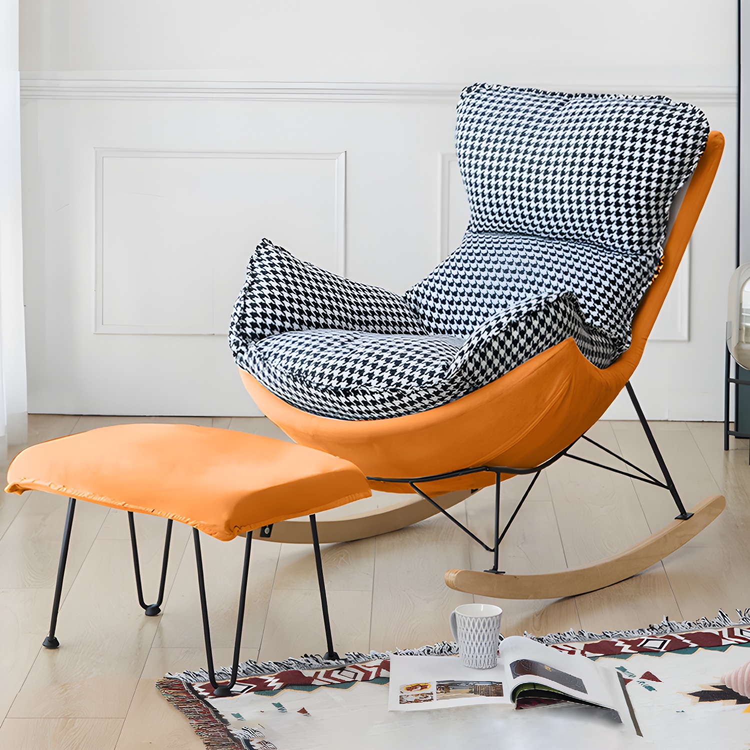 Upholstered Rocking Chair | Ormau - image 22