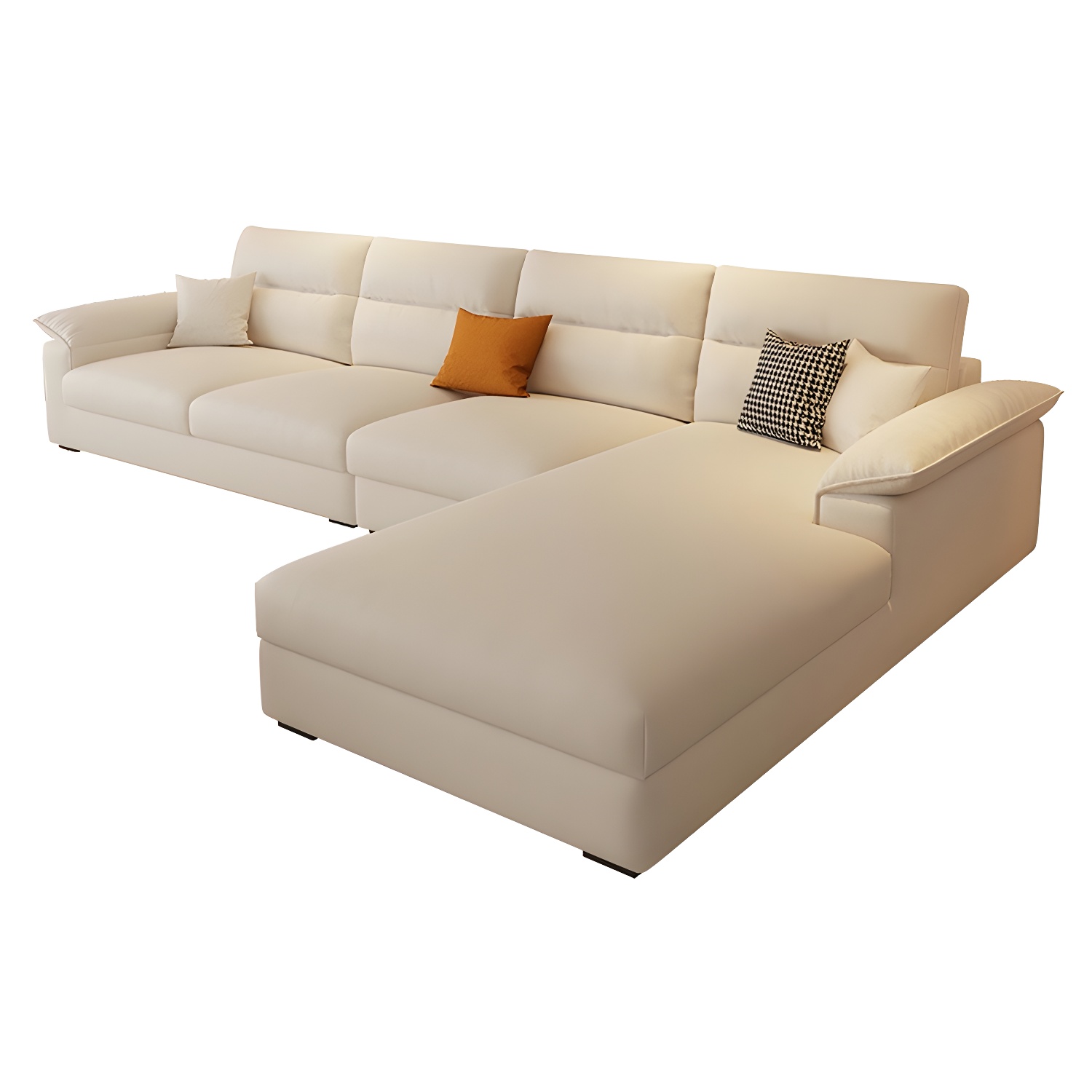 Modern L-Shaped Sectional Sofa | Ormau - image 6