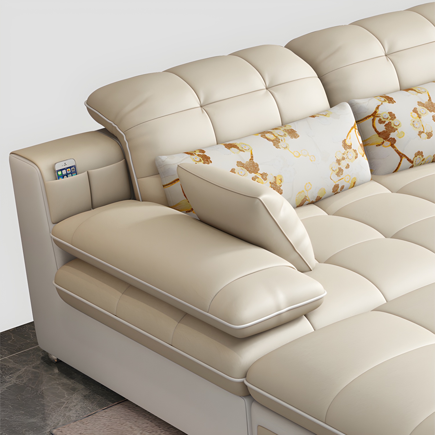 Pillow Top Sectional Sofa | Ormau - image 7