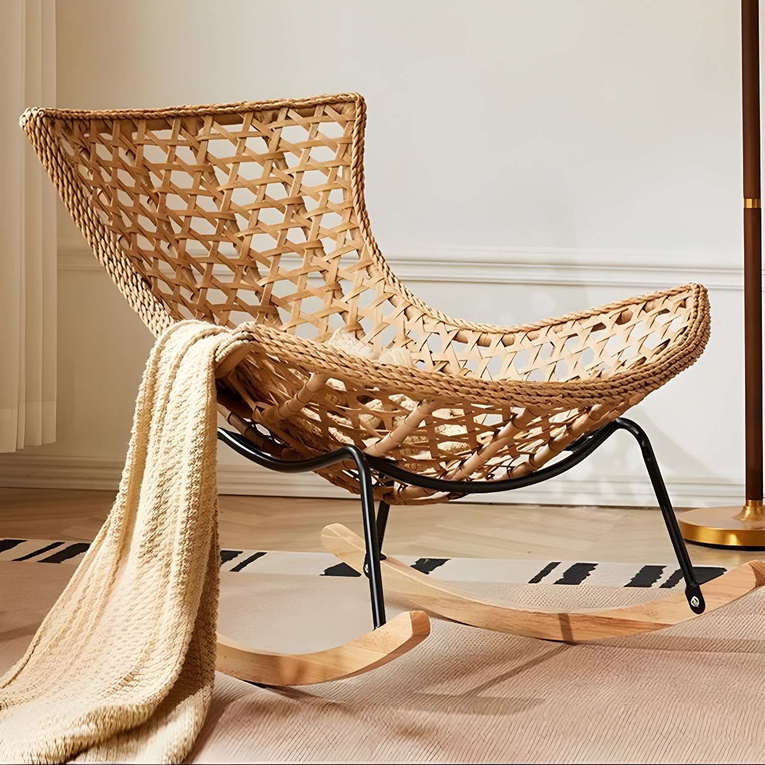 Rattan Rocker | Ormau - image 4