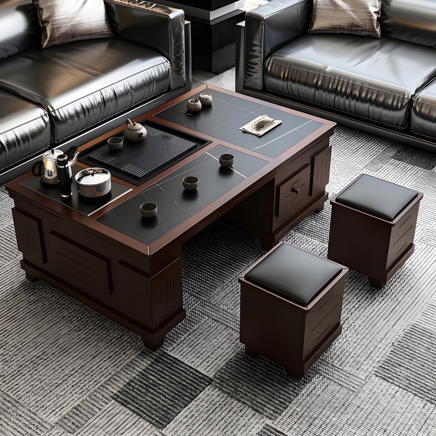 Abstract Slate Coffee Table | Ormau - image 5