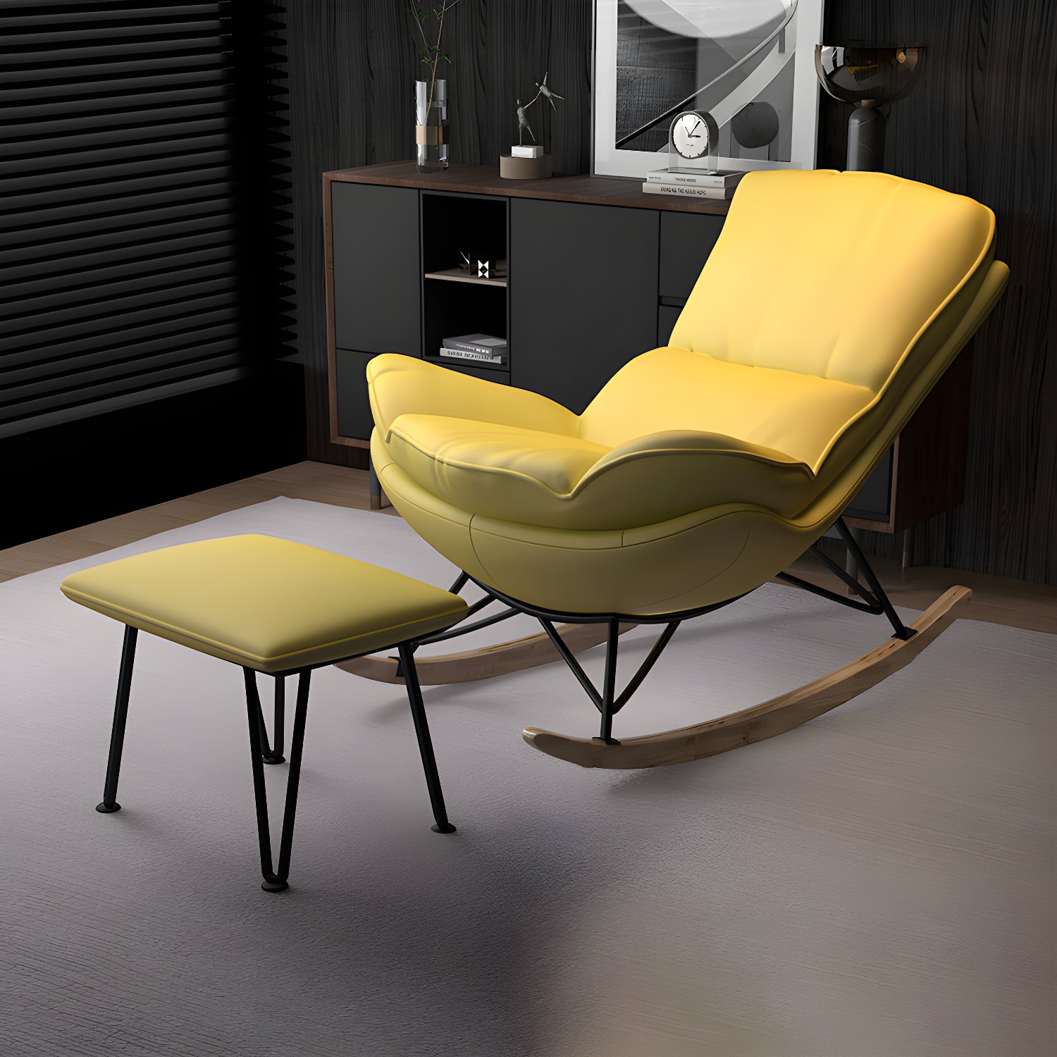 Spindle Glider & Ottoman | Ormau - image 5