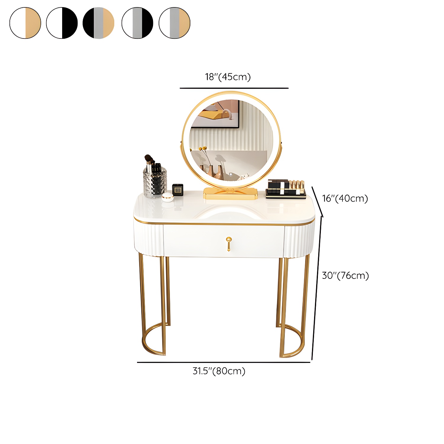 Lighted Mirror Vanity | Ormau - image 16