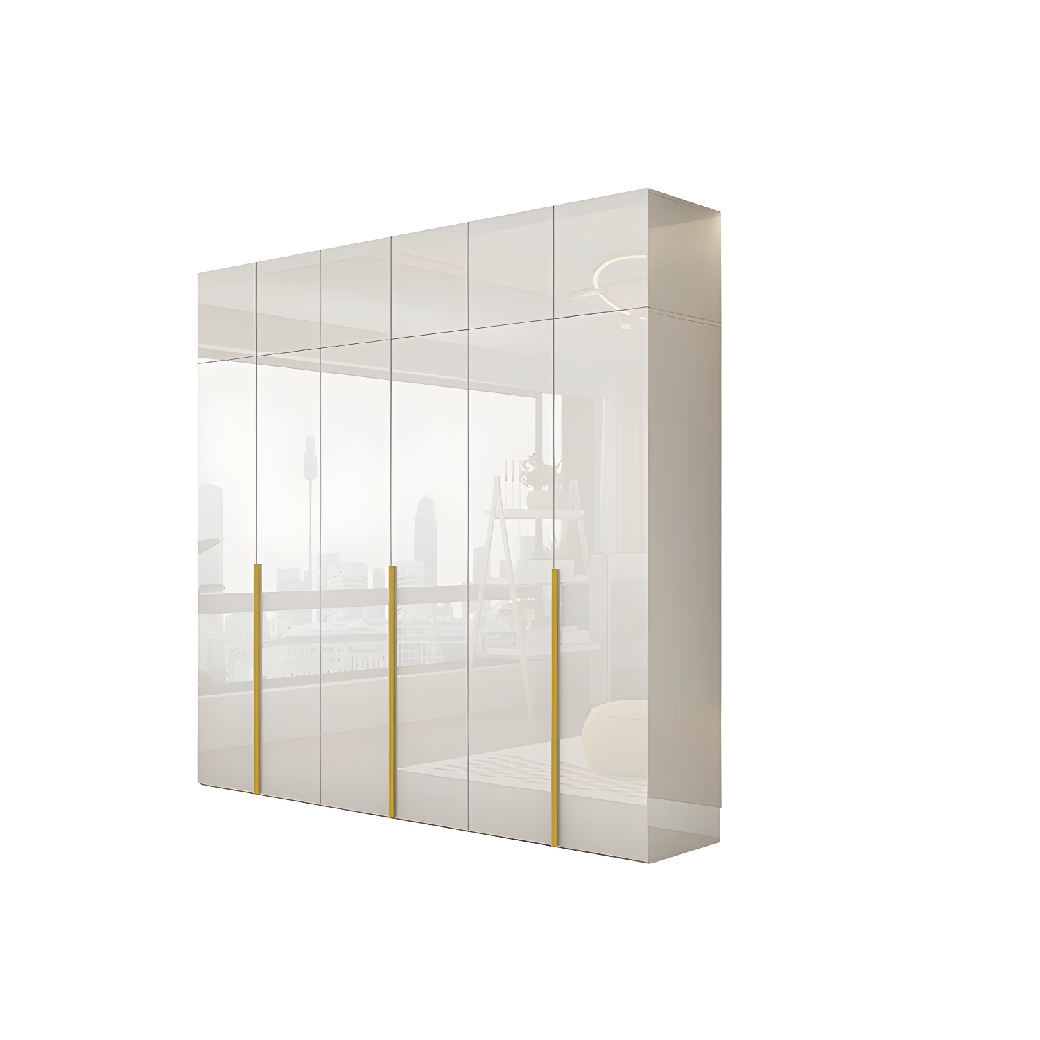 Modern White Wardrobe | Ormau - image 46