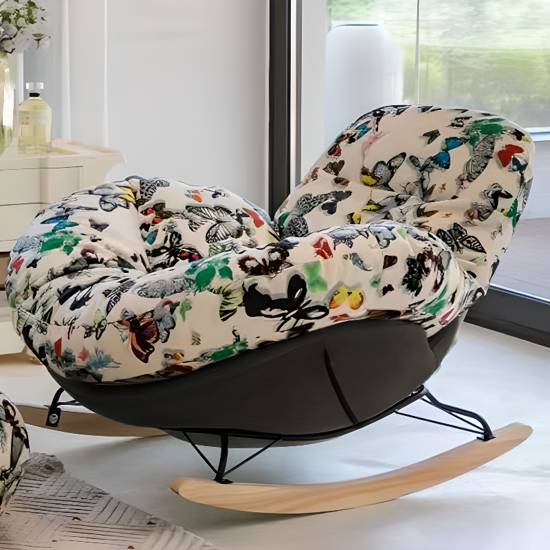 Upholstered Rocking Chair | Ormau - image 5