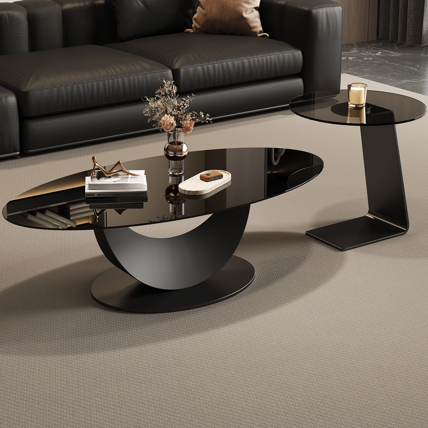 Tempered Glass Coffee Table | Ormau - image 4