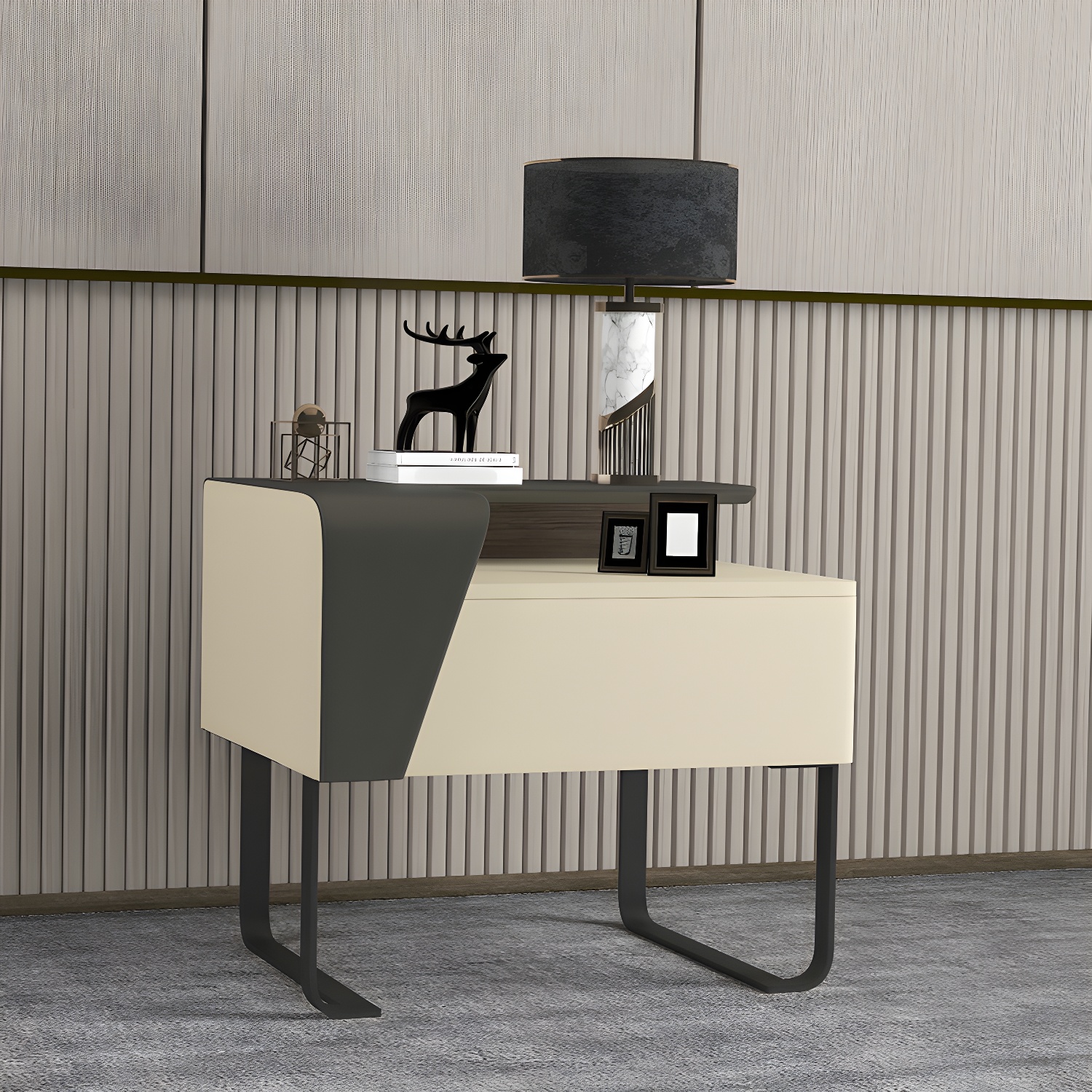 Modern Sled Nightstand | Ormau - image 2