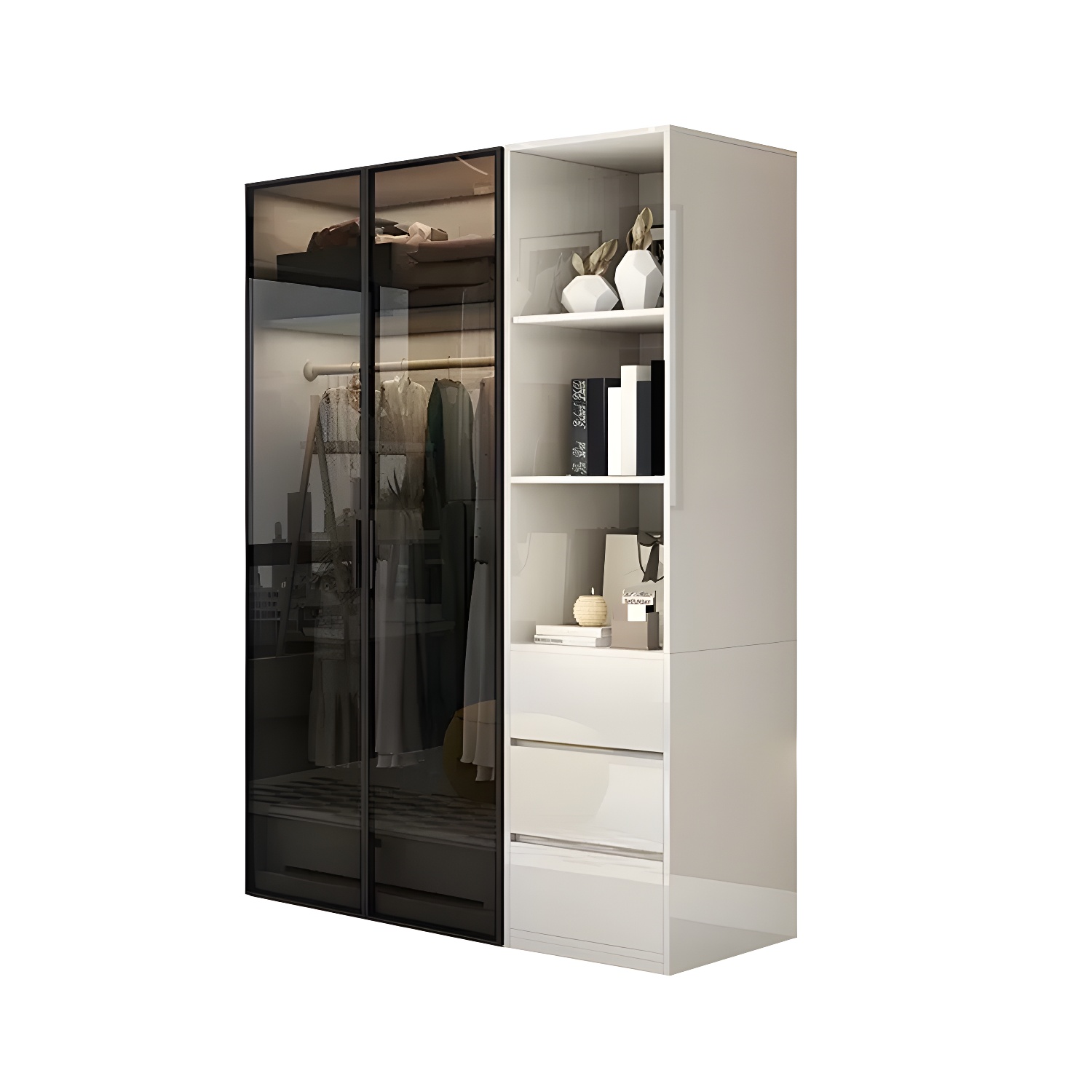 Sleek White Wardrobe | Ormau - image 47