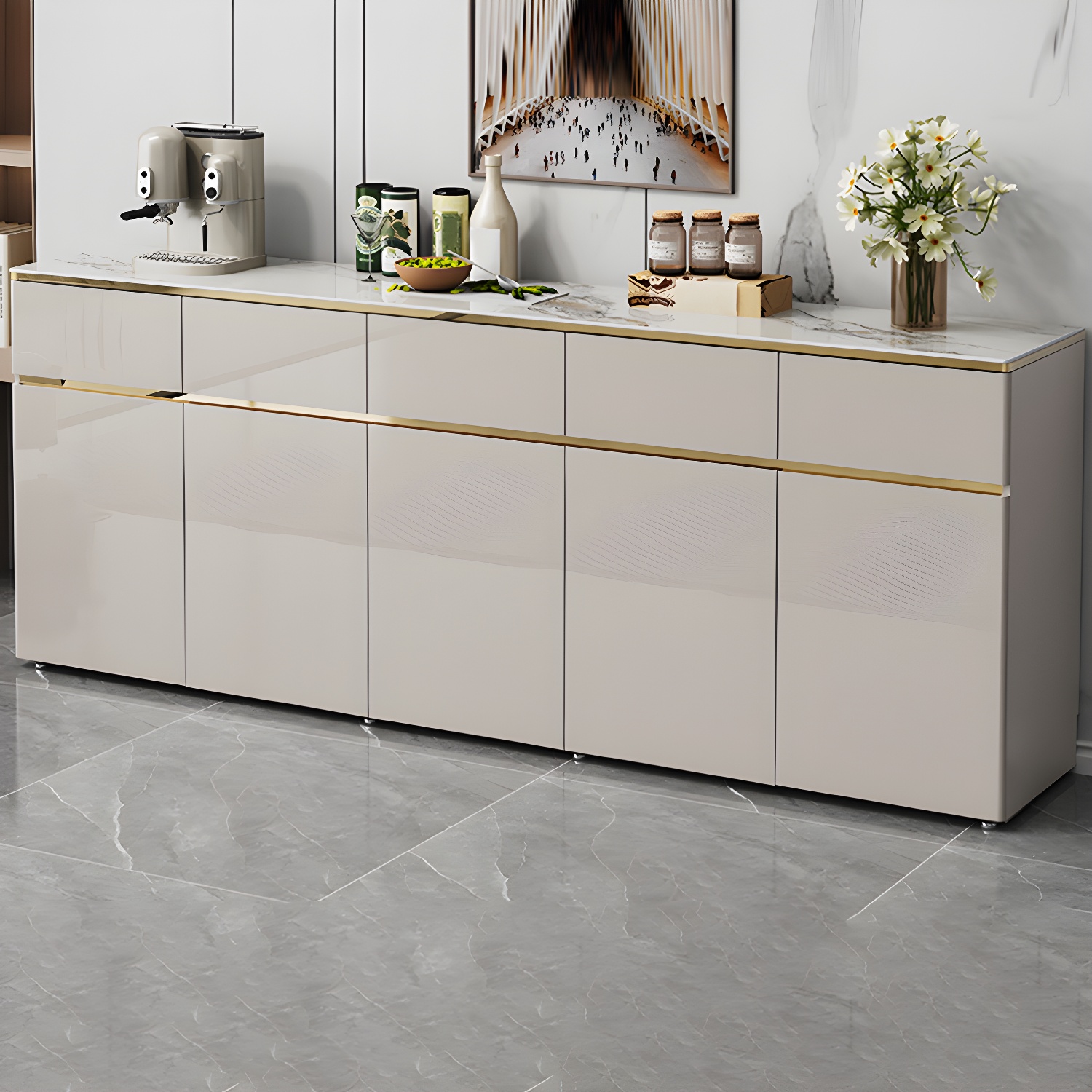 Glass Top Sideboard | Ormau - image 33