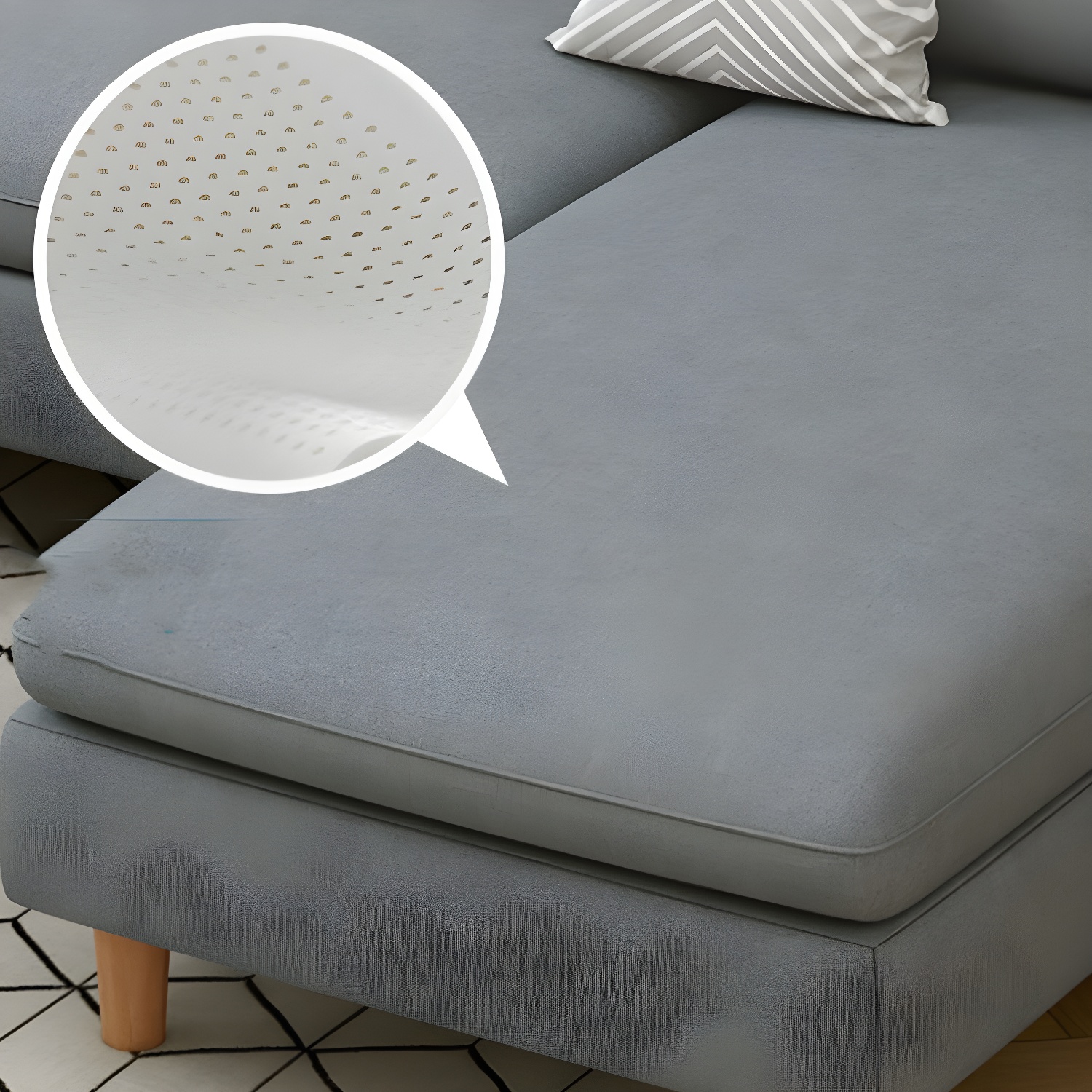 Modern L-Sectional Sofa | Ormau - image 18