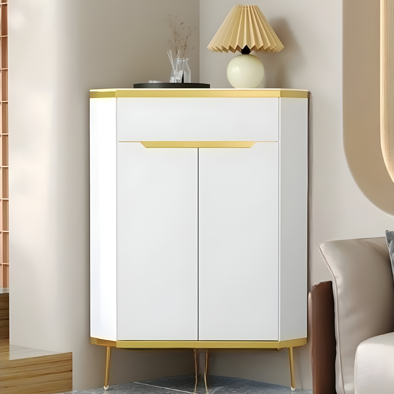 Glam Gold Cabinet | Ormau - image 17