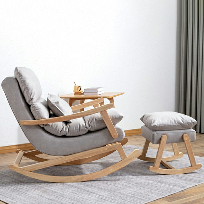 Upholstered Rocker & Ottoman | Ormau - image 6
