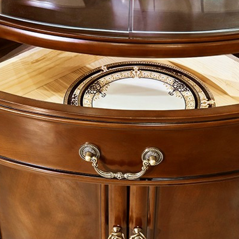Vintage Accent Cabinet with LED Lighting | Ormau - image 5