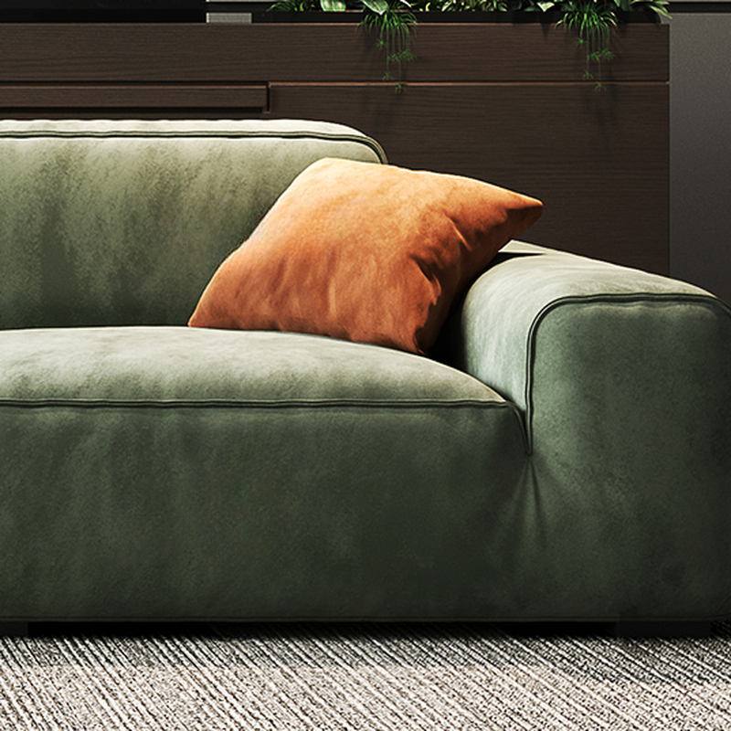 L-Shape Green Sectional Sofa | Ormau - image 7