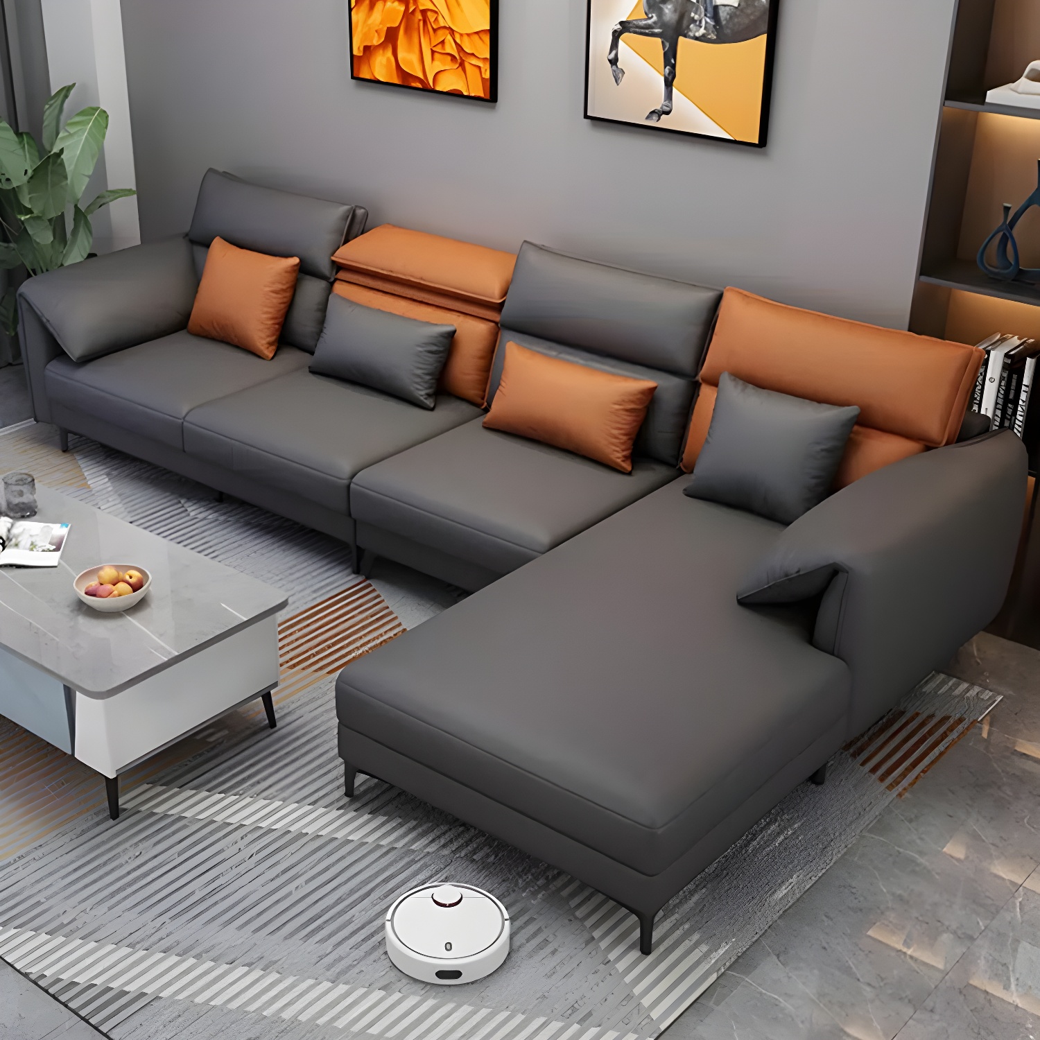 Modern Tech Cloth Sectional | Ormau - image 18