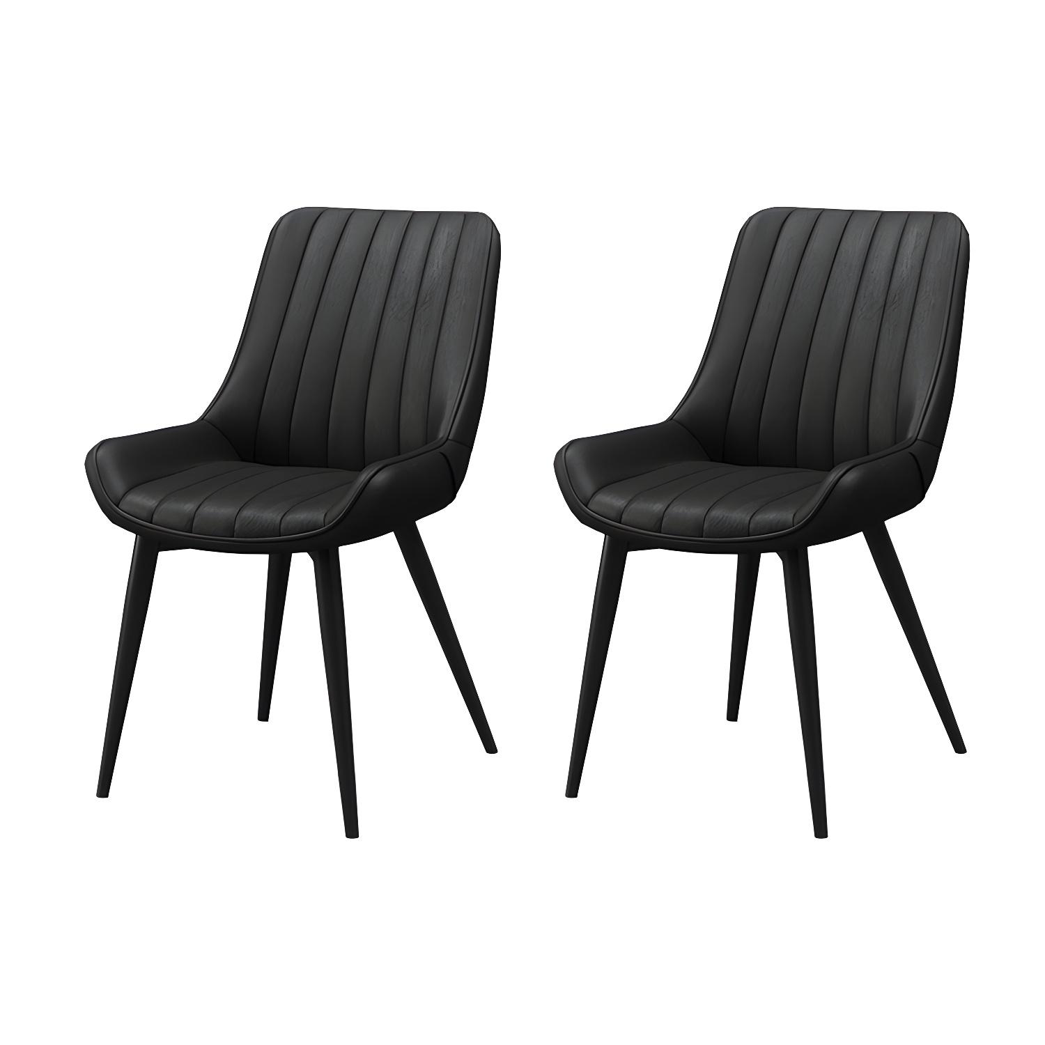 Faux Leather Dining Side Chair | Ormau - image 51