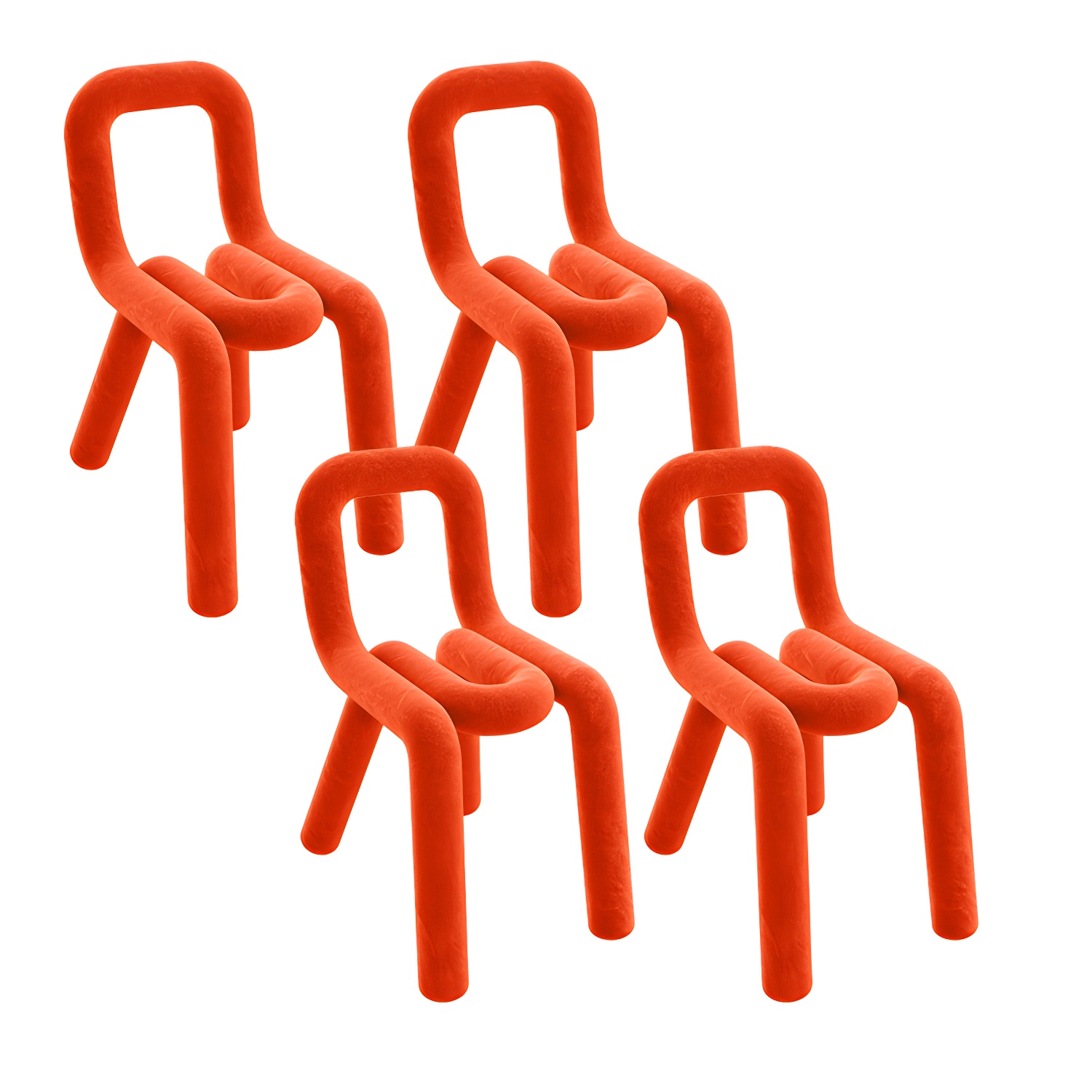 Velvet Open-Back Dining Chair | Ormau - image 20