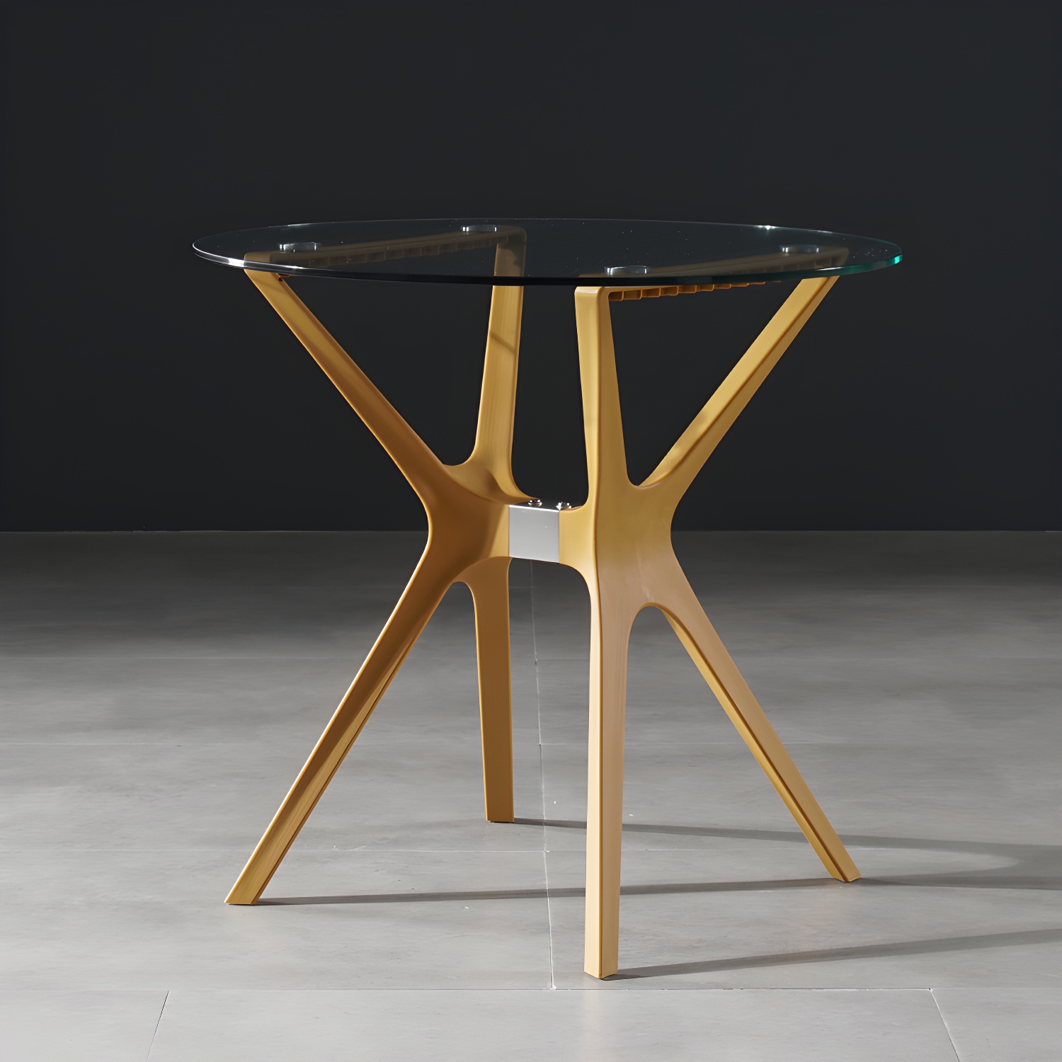 Modern Round Glass Dining Table | Ormau - image 7
