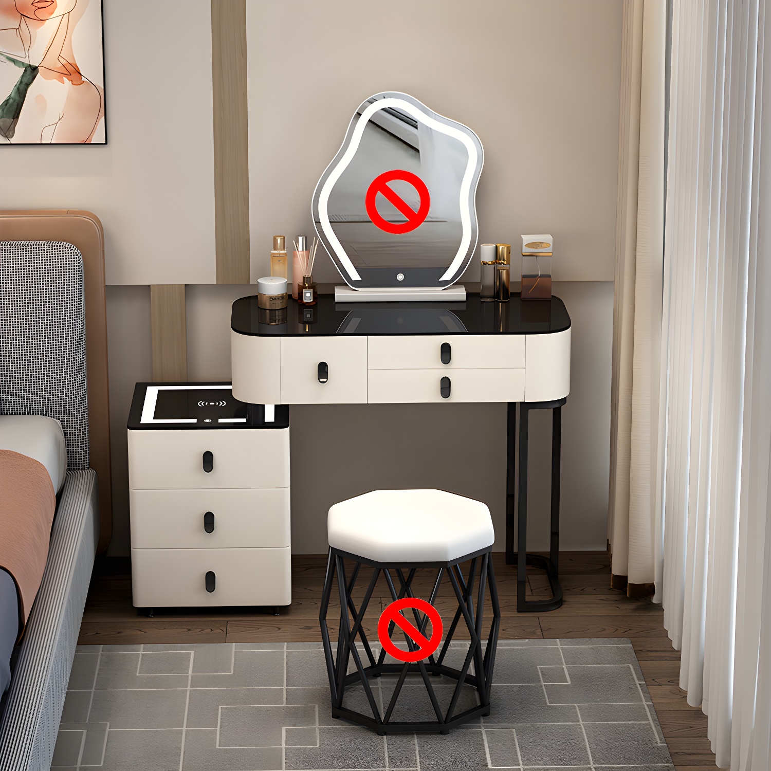 Lighted Vanity Table | Ormau - image 34
