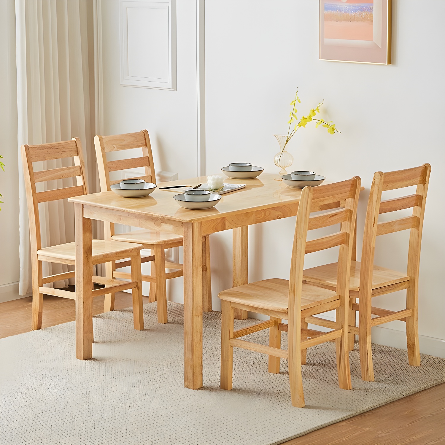 Natural Oak Dining Table | Ormau - image 2