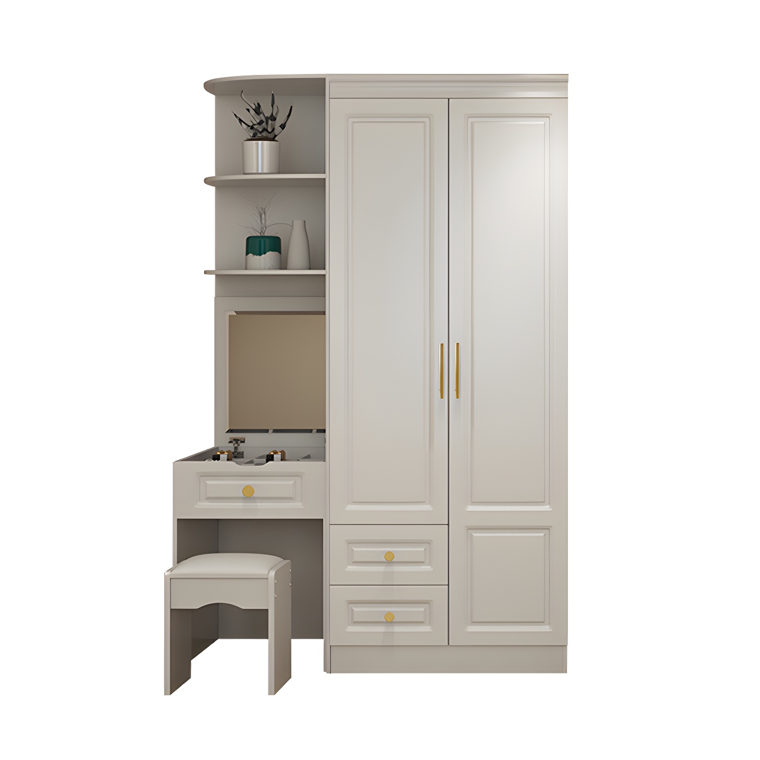 Hinged Wardrobe Armoire | Ormau - image 41