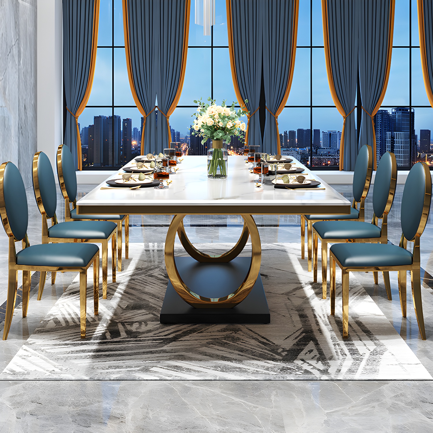 Stone Top Dining Table | Ormau - image 2