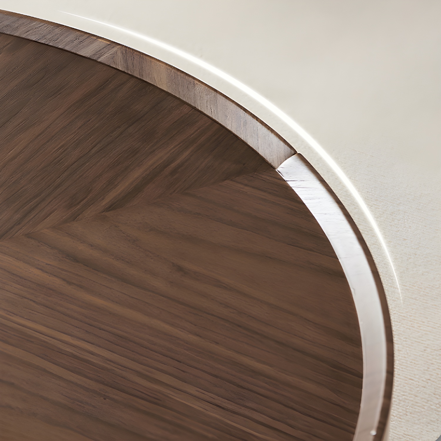 Round Wood Coffee Table | Ormau - image 8