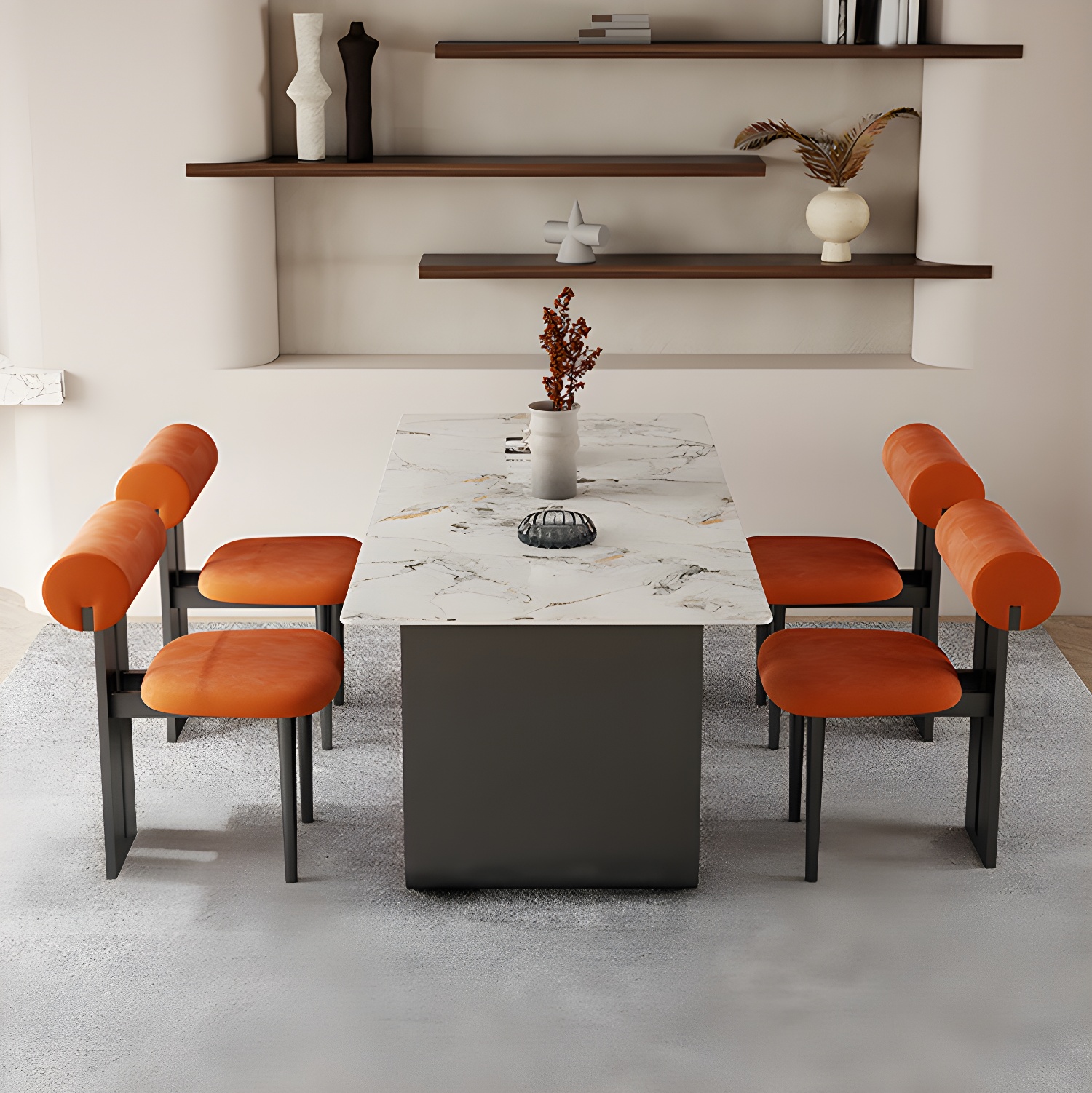 Nordic Rectangle Dining Set | Ormau - image 3