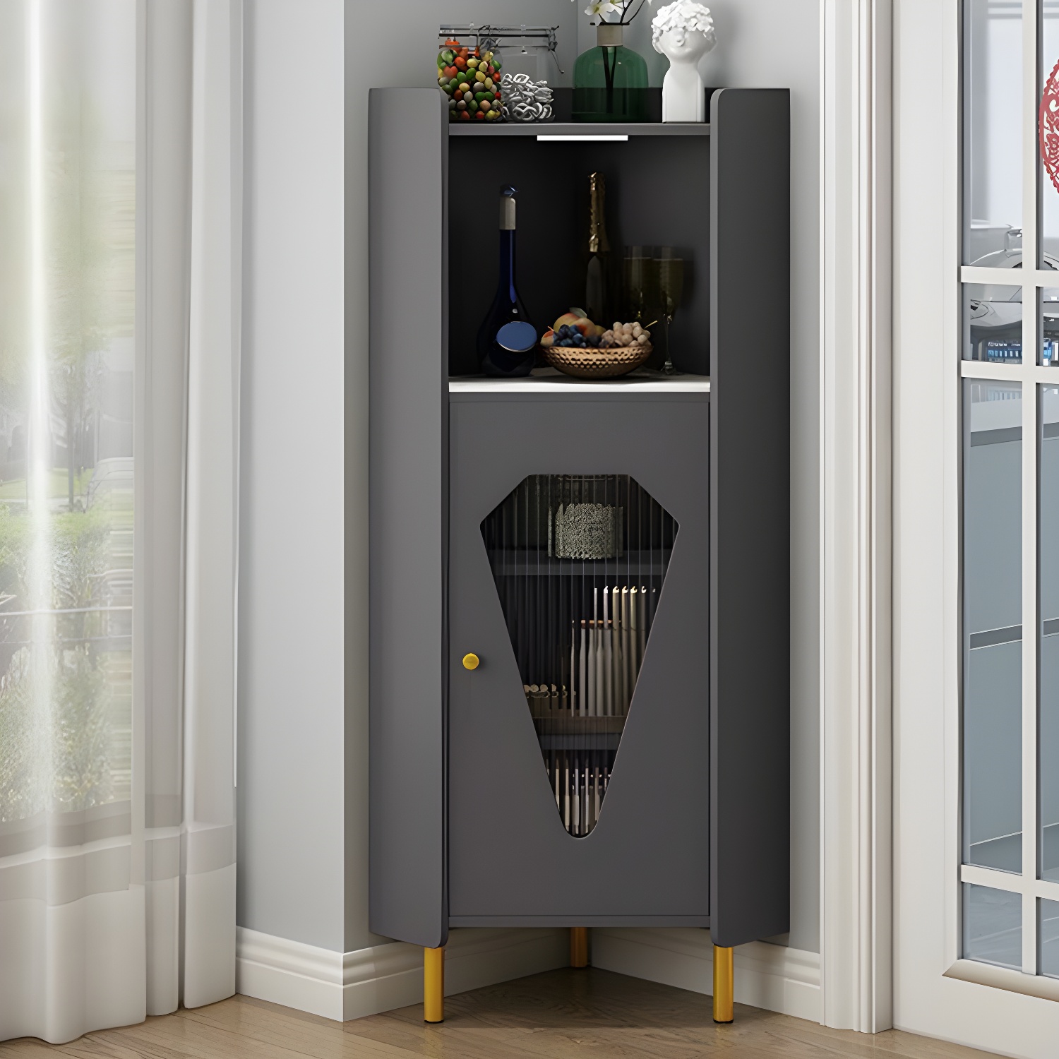 Glam Corner Cabinet | Ormau - image 10