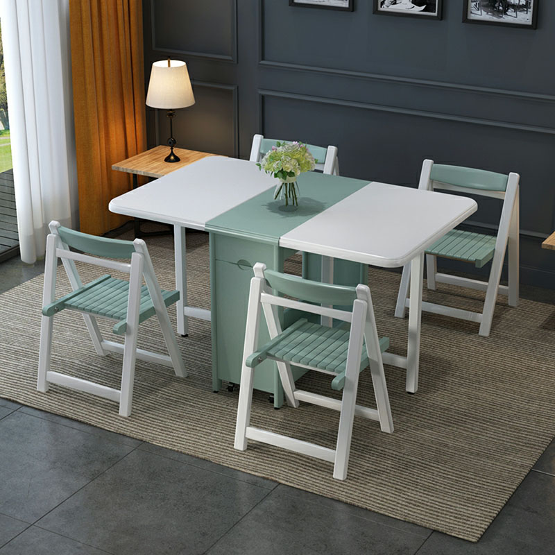 Collapsible Wood Dining Set | Ormau - image 2