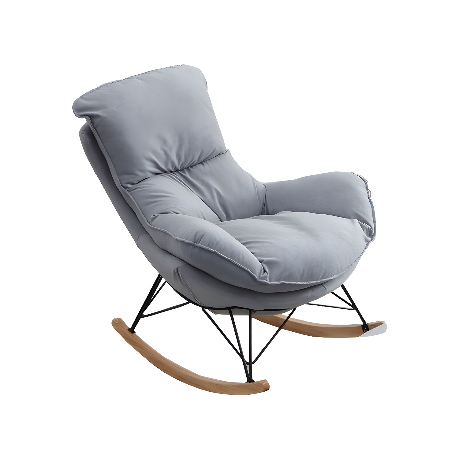 Wingback Rocking Chair & Ottoman | Ormau - image 14