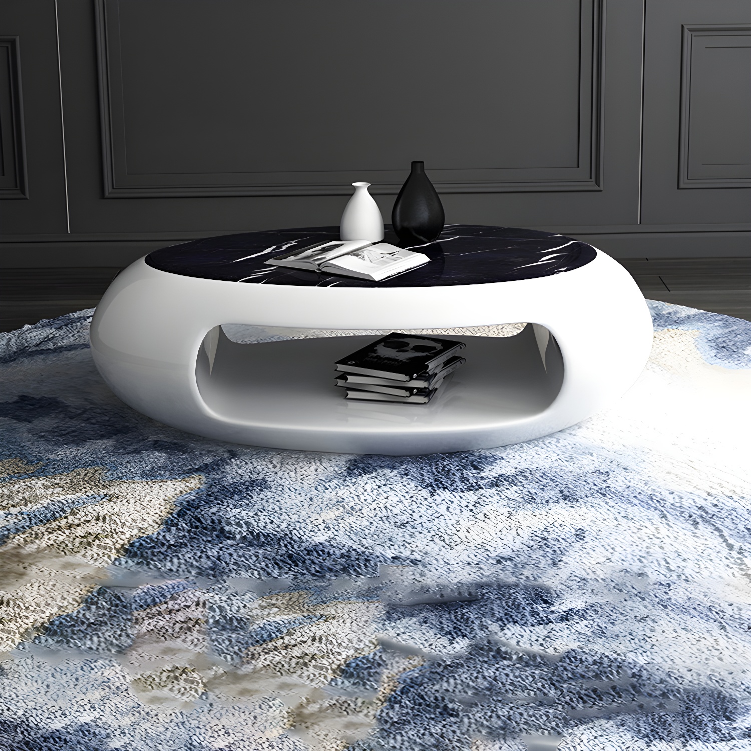 Oval Storage Coffee Table | Ormau - image 11