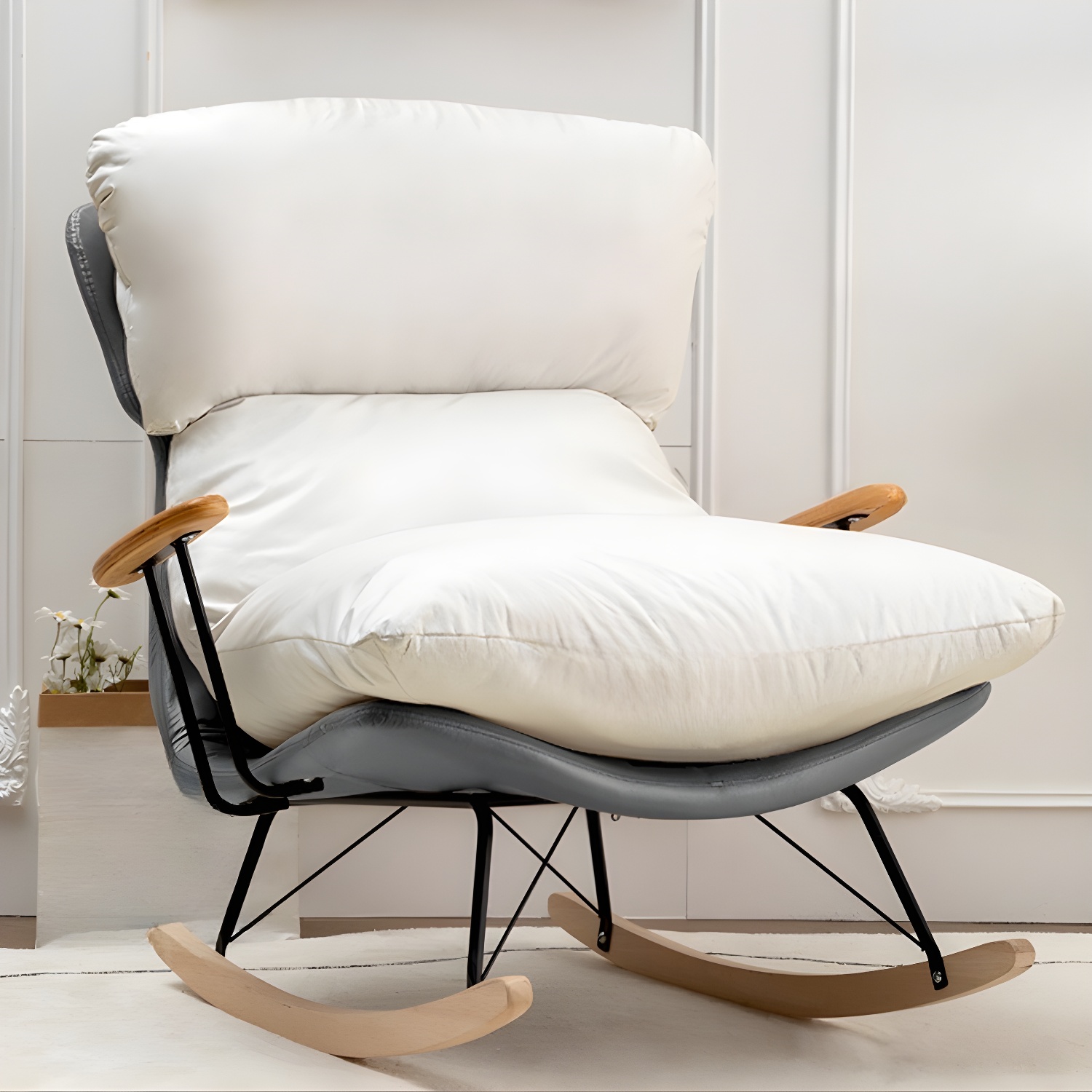 Upholstered Rocking Chair | Ormau - image 31