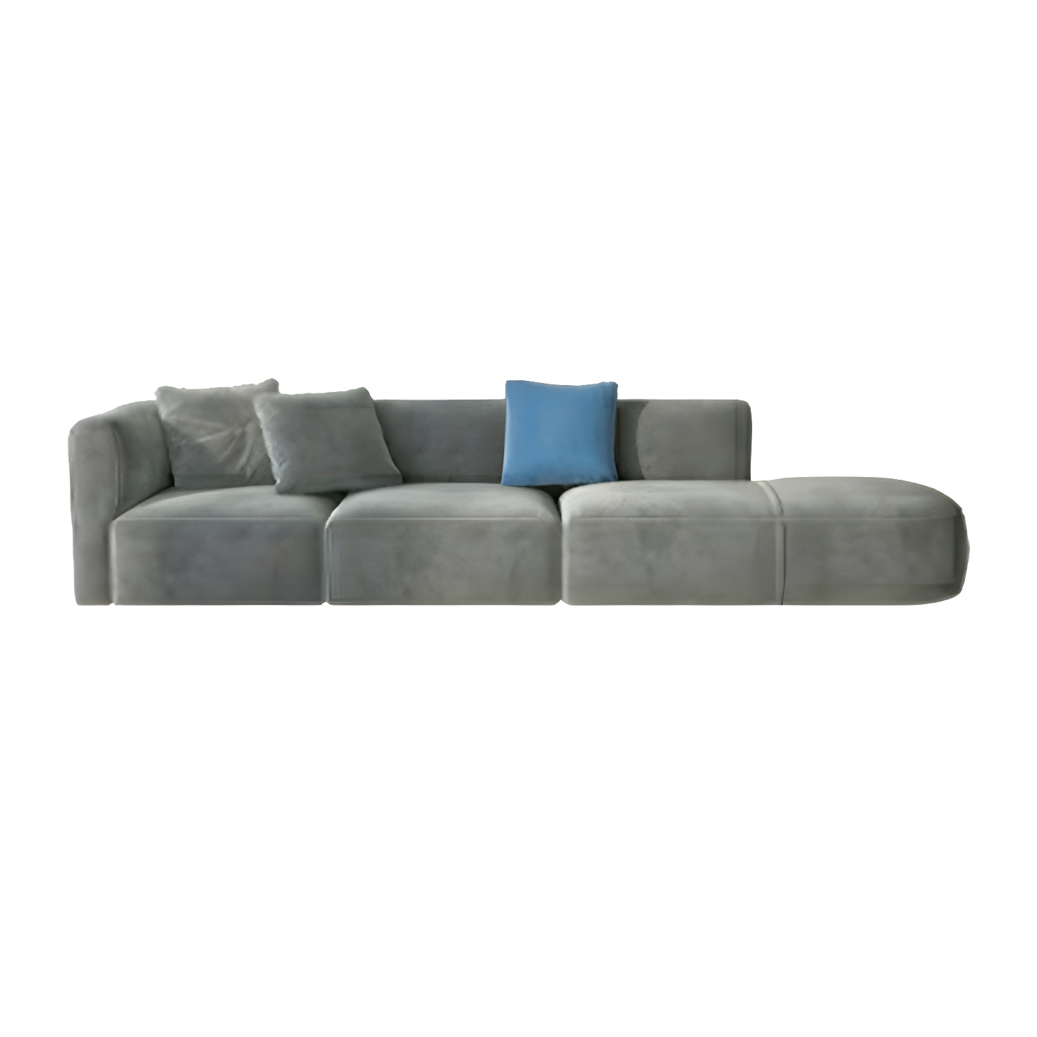Flannel Sectional Sofa | Ormau - image 11