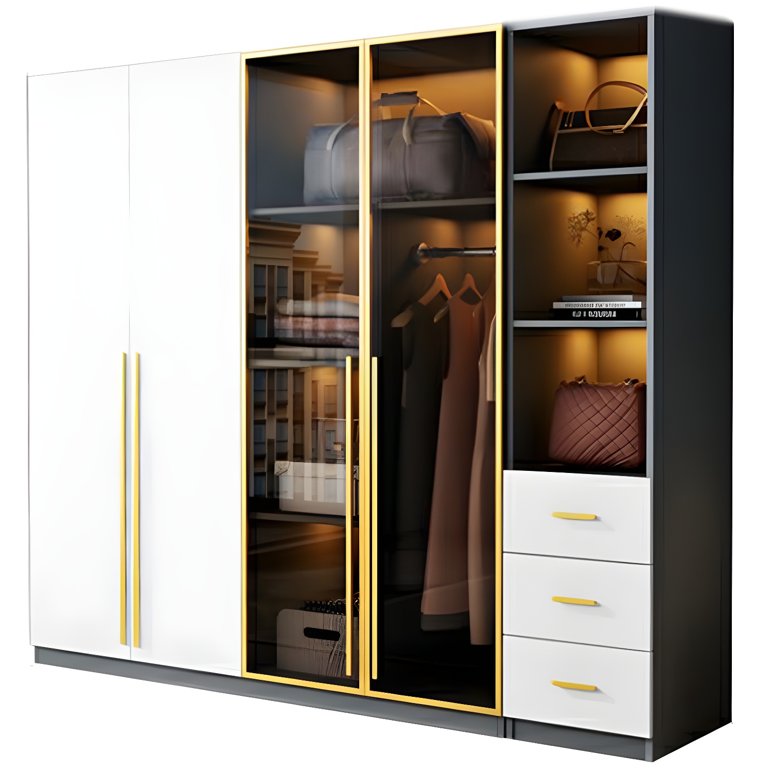 Color Block Armoire | Ormau - image 40