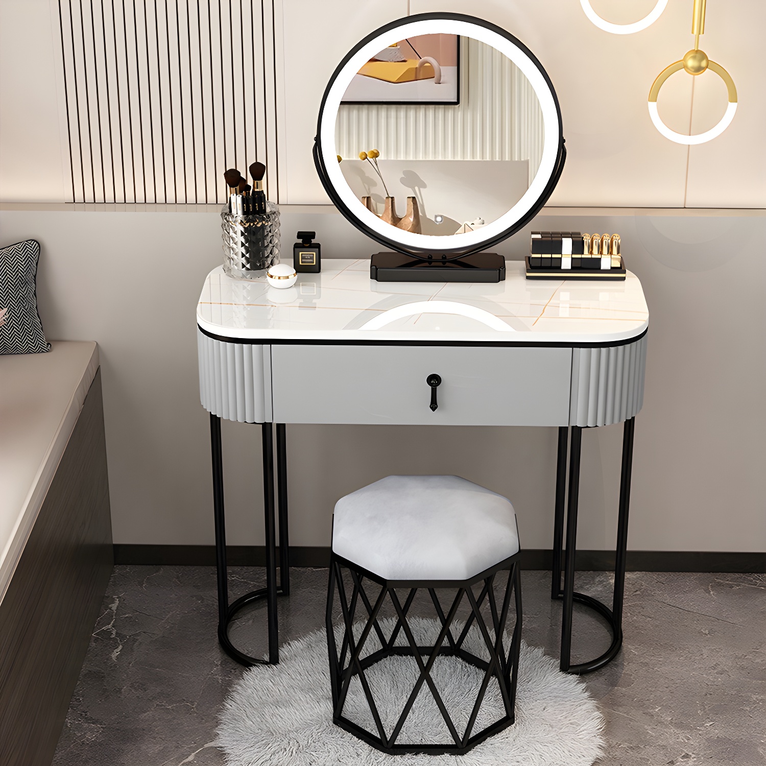 Lighted Mirror Vanity | Ormau - image 5