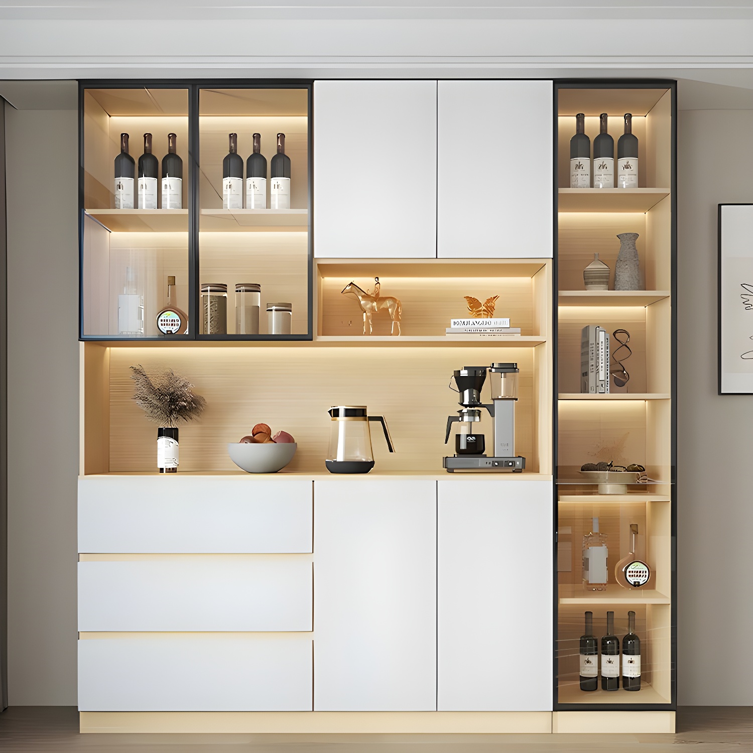 Modern Sideboard with Lighting | Ormau - image 45