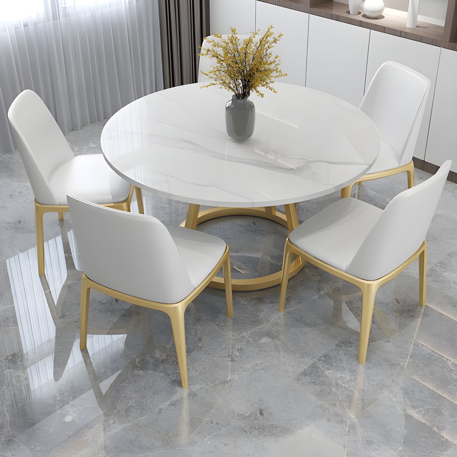 Round Marble Dining Table | Ormau - image 12
