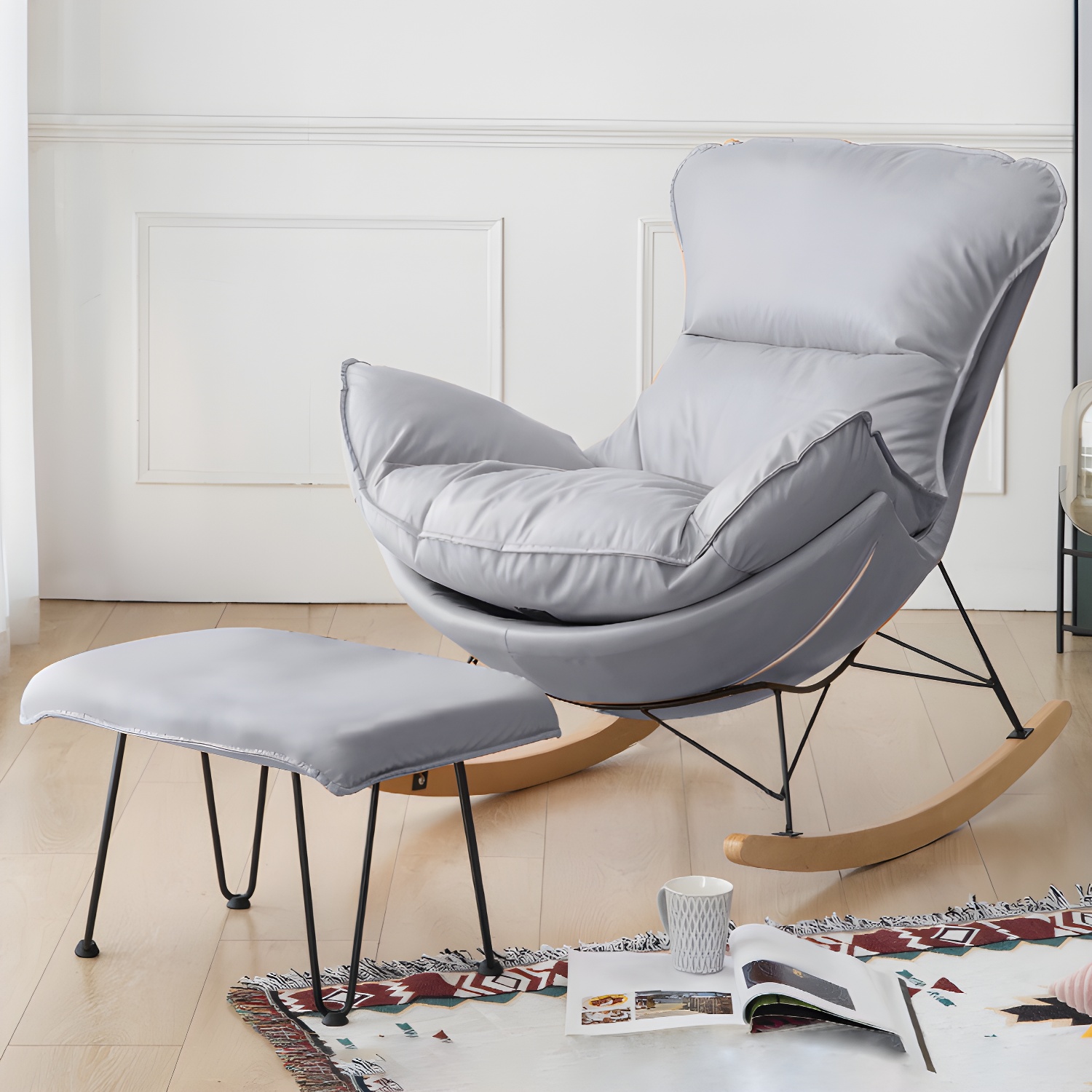 Upholstered Rocking Chair | Ormau - image 20